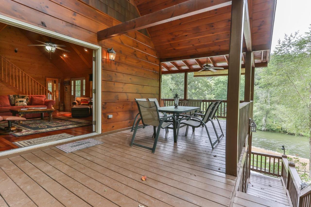 Heaven On The Toccoa Where You Will Enjoy The Sites And Sounds Of The Toccoa River Mineral Bluff 외부 사진