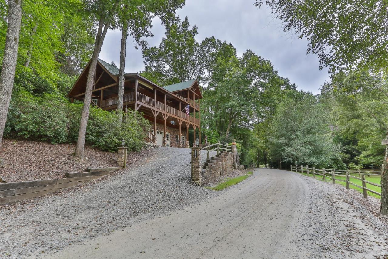 Heaven On The Toccoa Where You Will Enjoy The Sites And Sounds Of The Toccoa River Mineral Bluff 외부 사진