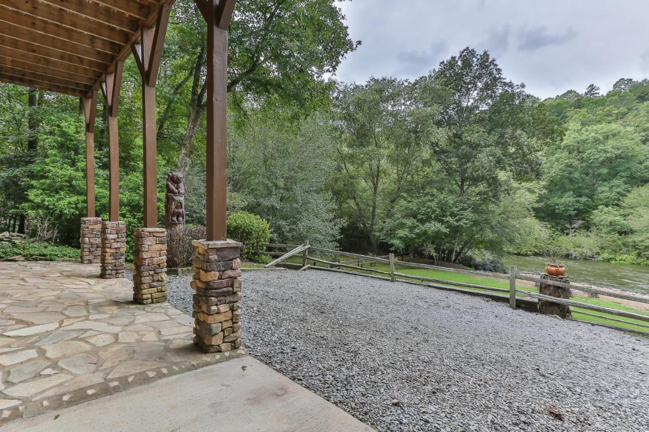 Heaven On The Toccoa Where You Will Enjoy The Sites And Sounds Of The Toccoa River Mineral Bluff 외부 사진
